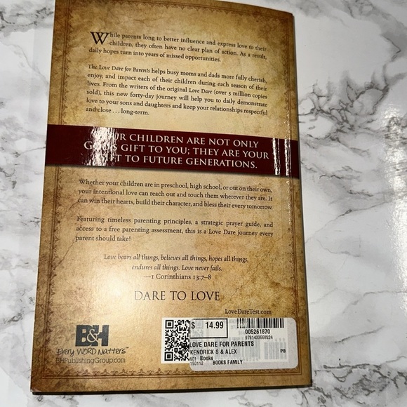 The Love Dare for Parents Book - Picture 8 of 9